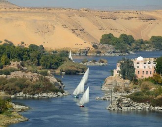 rio nilo en egipto
