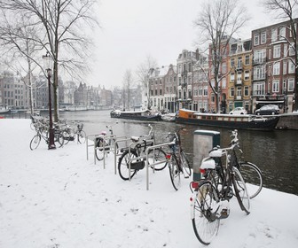 Es recomendable viajar a Ámsterdam en el mes de enero